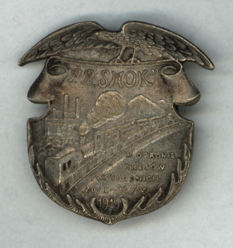 13a1 Odznaka pamiątkowa pociągu pancernego „Smok”